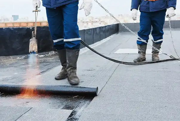 Flat Torch Down Roofing